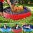 Foldable Dog Pool Foldable PVC Dog Pet Bath Swimming Tub Play Cooling Mat Swimming Pool For Large Medium Dogs Cats Accessories Foldable Dog Pool PVC Pet Swimming Pool Dog Paddling Swimming Bathing Tub