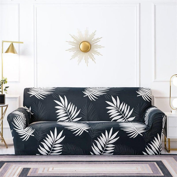 Geometric Sofa Covers Stretch Plaid Sofa Slipcovers for Living Room Elastic Sofa Cover Couch Armchair Cover Towel 1 2 3 4 Seater Slipcover For Sofas Loveseat Armchair Living Room Universal Furniture