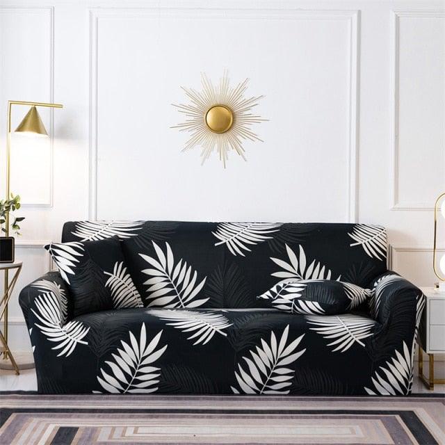 Geometric Sofa Covers Stretch Plaid Sofa Slipcovers for Living Room Elastic Sofa Cover Couch Armchair Cover Towel 1 2 3 4 Seater Slipcover For Sofas Loveseat Armchair Living Room Universal Furniture