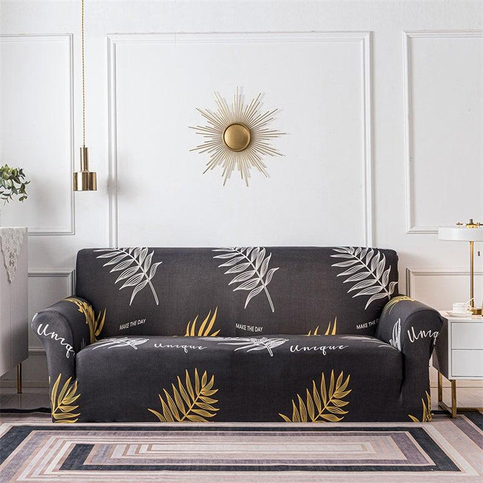 Geometric Sofa Covers Stretch Plaid Sofa Slipcovers for Living Room Elastic Sofa Cover Couch Armchair Cover Towel 1 2 3 4 Seater Slipcover For Sofas Loveseat Armchair Living Room Universal Furniture