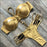 Golden Bikini Set Padded Women Swimsuit Push Up Swimwear Summer Beachwear Bathing Suit Women's Push Up Two Piece Bikini Swimsuits Elegant Lace Up Bathing Suits