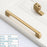 Golden Simple Fashion Aluminum Alloy Furniture Handles Bookcase Handles Wine Cabinet Handles Door Knob Handles For Cabinet Cabinet Knobs Cupboard Drawers Cabinet Dresser Bookcase Wardrobe 2.2CM