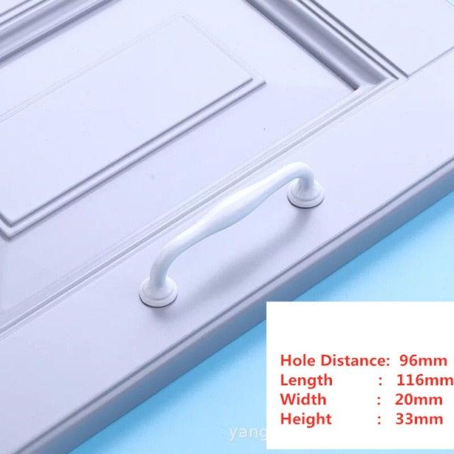 Handles Drawer Cabinet Furniture Kitchen Handles For Cabinet Knob Door Drawer Furniture Kitchen Knob Simplicity White Stainless Steel Hollow Tube  Bar Drawer Pulls Cupboard Knob For Kitchen Furniture Hardware