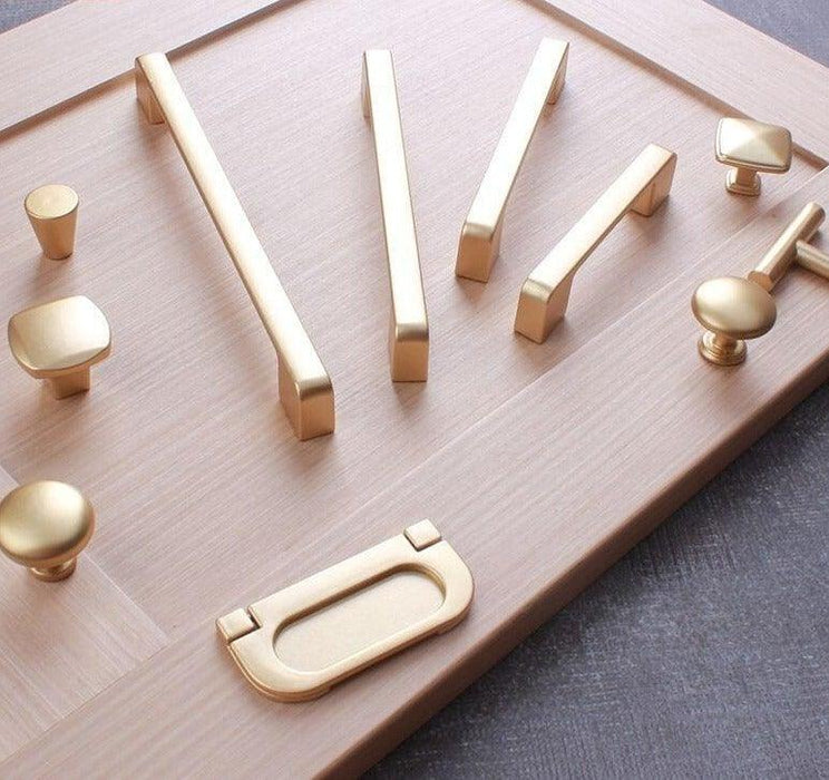 Handles Drawer Cabinet Furniture Kitchen Handles For Cabinet Knob Door Drawer Furniture Kitchen Pearl Golden Simplicity Hardware Pull Handles Modern Style T Bar Kitchen Cabinet Hardware Pulls