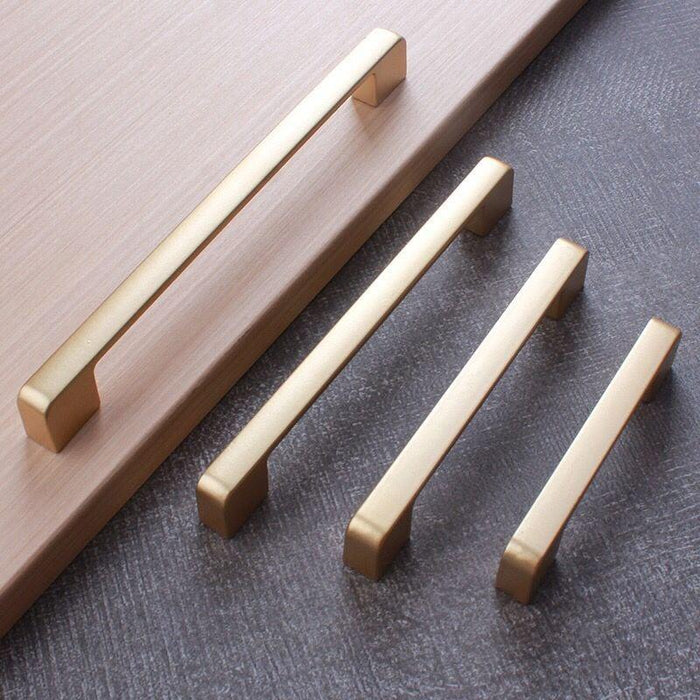 Handles Drawer Cabinet Furniture Kitchen Handles For Cabinet Knob Door Drawer Furniture Kitchen Pearl Golden Simplicity Hardware Pull Handles Modern Style T Bar Kitchen Cabinet Hardware Pulls