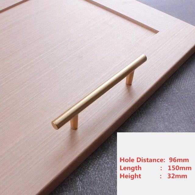 Handles Drawer Cabinet Furniture Kitchen Handles For Cabinet Knob Door Drawer Furniture Kitchen Pearl Golden Simplicity Hardware Pull Handles Modern Style T Bar Kitchen Cabinet Hardware Pulls