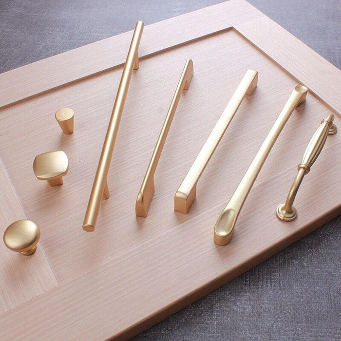 Handles Drawer Cabinet Furniture Kitchen Handles For Cabinet Knob Door Drawer Furniture Kitchen Pearl Golden Simplicity Hardware Pull Handles Modern Style T Bar Kitchen Cabinet Hardware Pulls