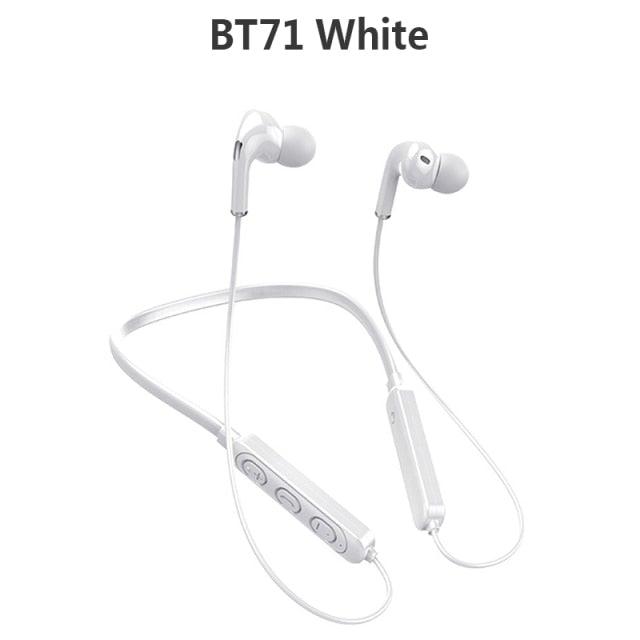 Hanging Neck Bluetooth 5.0 Wireless Sports Headset Ear Headset Bluetooth Headphones Earbuds Earphone With Microphone For Bluetooth Over Ear Headphones, Wireless 5.0/Wired Headset, 55Hrs Playtime, Hi-Fi Stereo Deep Bass, Soft Earmuffs & Light Weight