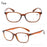 High Qality Blue-light Blocking Glasses Classic Design Square Frame Anti-Blue Modern Light Glasses For Women anti Blue Ray Computer Gaming Glasses