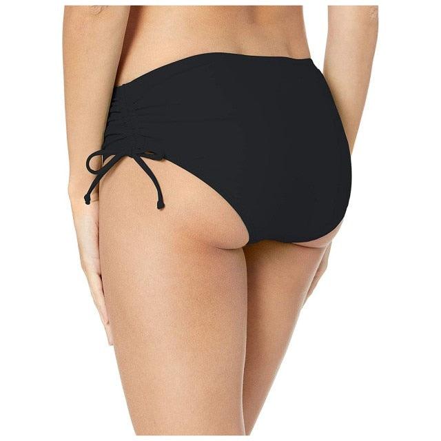 High Waist Bikini Bottoms Women's High Waisted Shorts Swim Bottoms Full Coverage Bikini  Swimsuit Bottom For Women Swimming Panties Ladies Summer Fashion Solid  Bikinis Swim Shorts Bottom Women's Swimsuit