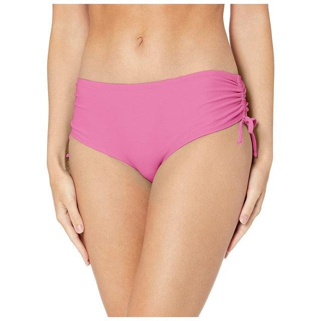 High Waist Bikini Bottoms Women's High Waisted Shorts Swim Bottoms Full Coverage Bikini  Swimsuit Bottom For Women Swimming Panties Ladies Summer Fashion Solid  Bikinis Swim Shorts Bottom Women's Swimsuit