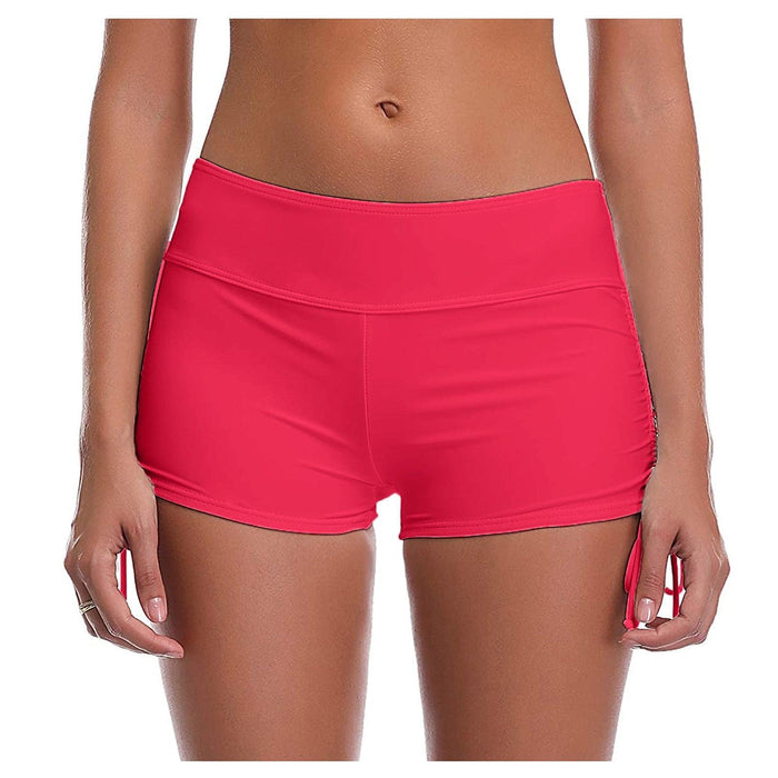 High Waist Bikini Bottoms Women's High Waisted Shorts Swim Bottoms Full Coverage Bikini  Swimsuit Bottom For Women Swimming Panties Ladies Summer Fashion Solid  Bikinis Swim Shorts Bottom Women's Swimsuit