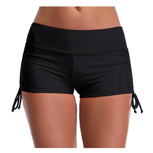 High Waist Bikini Bottoms Women's High Waisted Shorts Swim Bottoms Full Coverage Bikini  Swimsuit Bottom For Women Swimming Panties Ladies Summer Fashion Solid  Bikinis Swim Shorts Bottom Women's Swimsuit