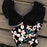 High Waist Ruffled Bikini Set Flounce Swimwear Women Two Pieces Swimsuit Swimsuit for Women Two Pieces Bathing Suits Tummy Control Flounce Top with High Waist Bottom Floral Beachwear V-neck Bathing Suit