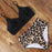 High Waist Swimsuit Bikini Push Up Swimwear Women Bathing Suit Female Bikini Set Leopard Swim Suit Beachwear Women's High Waist Swimsuit 2 Piece Bathing Suits Bikini