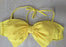 High Waist Yellow Bikini Women's Bathing Suit Front Ruffle Bikini Set Two Piece Swimsuit Swimwear Women Swimsuit Push Up Bikinis Set Bathing Suit Female Beachwear Tie Side Bottom Triangle Bikini Swimsuits