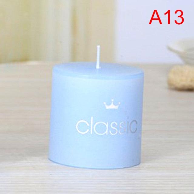 Hot Sale Scented Candle Candles For Home Scented 100 Hour Long Lasting Aromatherapy Candle Highly Scented & Soy Jar Candle Gift Lavender Classic Cylindrical Birthday Romantic Small Candle Wedding Western Food Candlestick Column Wax