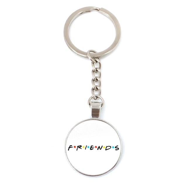 Keychain 25th Anniversary Fun Pattern Glass Keychain Best Friend Keychain Gifts for Women Men Friends Key Ring Keyholder For Good Friend Gift - ALLURELATION - 551, accessories, bagcharm, Best Friend Keychain, Best Selling Keychains, BFF Gifts Keychain, Charms, crochet, custome key chain, Friends TV Show Keychain, gifts, Gifts for Men, Good Friend Gift, jewelry, Key chains, keychain, keychains, keyrings, pendents - Stevvex.com