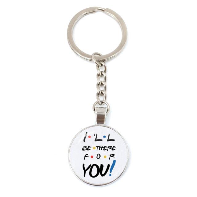 Keychain 25th Anniversary Fun Pattern Glass Keychain Best Friend Keychain Gifts for Women Men Friends Key Ring Keyholder For Good Friend Gift - ALLURELATION - 551, accessories, bagcharm, Best Friend Keychain, Best Selling Keychains, BFF Gifts Keychain, Charms, crochet, custome key chain, Friends TV Show Keychain, gifts, Gifts for Men, Good Friend Gift, jewelry, Key chains, keychain, keychains, keyrings, pendents - Stevvex.com