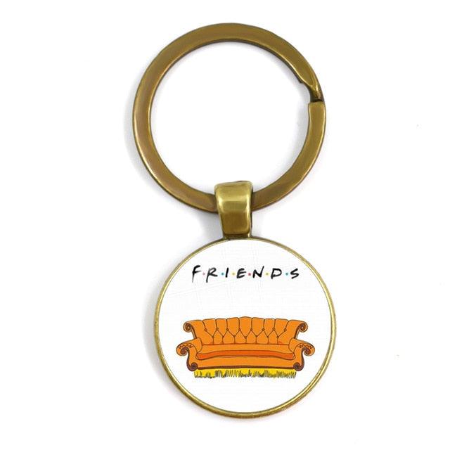 Keychain 25th Anniversary Fun Pattern Glass Keychain Best Friend Keychain Gifts for Women Men Friends Key Ring Keyholder For Good Friend Gift - ALLURELATION - 551, accessories, bagcharm, Best Friend Keychain, Best Selling Keychains, BFF Gifts Keychain, Charms, crochet, custome key chain, Friends TV Show Keychain, gifts, Gifts for Men, Good Friend Gift, jewelry, Key chains, keychain, keychains, keyrings, pendents - Stevvex.com