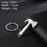 Keychains For Men Car Bag Keyring Combination Mini Construction Hard Tool Portable Mini Utility Pocket Clasp Ruler Hammer Wrench Pliers Shovel Mini Key Chain Tool  Letters Keychains Hammer Screwdriver Wrench Keyring Handbag Decor Tassel Hanging Pendant