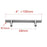 Kitchen Door T Bar Pull Straight Handle Knobs Cabinet Pull Diameter 10mm Stainless Steel Handles Furniture Hardware Kitchen Door T Bar Straight Handle Pull Knobs Furniture Hardware Assist Bath Handle