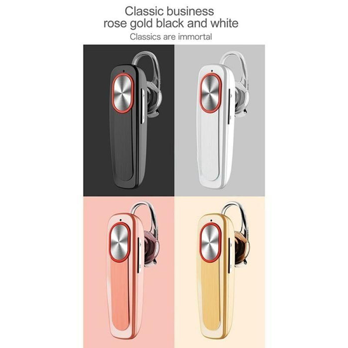 L9 Wireless Bluetooth-compatible Headphone With Microphone Bass Sport Earphones Universal Handsfree Hanging Ear Single Earhphone