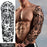 Large Black Temporary Tattoo Waterproof Luxury Big Tattoo For Body Arm Legs Modern Design - STEVVEX Beauty - 103, 3D Tattoo, Animal Tattoo, Arm Tattoo, Beauty, Big Tattoo, Black Tattoos, Body Tattoo, Extra Large Tattoo, Fashion Tattoo, Gladiator Tattoo, Large Black Tattoo, Large Tattoo, Leg Tattoo, Lion Tattoo, Luxury Tattoo, Men Tattoo, Mens Tattoo, Modern Tatoos, Modern Tattoo, Stylish Tattoo, Tattoo, Waterproof Tattoo - Stevvex.com