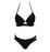 Leopard Bikinis Women Summer Swimsuit Strapless Bandage Bathing Suits Women's Halter Triangle Bikini Bottom Soft Two Piece Swimsuits Low Waist Push Up Bikini Set Swimwear