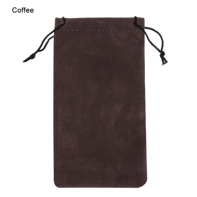 Lightweight Simple Sunglasses Bag Drawstring Pouch Glasses Case Soft Eyeglasses Pocket Spectacles Cloth Bag Eyewear Eyeglasses Storage Pouch Eyewear Carrying Case Pouch Sunglasses Storage Bag