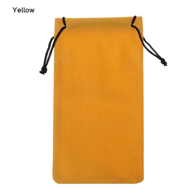 Lightweight Simple Sunglasses Bag Drawstring Pouch Glasses Case Soft Eyeglasses Pocket Spectacles Cloth Bag Eyewear Eyeglasses Storage Pouch Eyewear Carrying Case Pouch Sunglasses Storage Bag