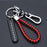 Lock Key Ring Auto Vehicle Key Chain Heavy Duty Car Keychain Anti-Lost Car Keychain with Phone Number Car Keyring Phone Number Plate Lock Key Ring  Anti-Lost Car Key Pendant Split Rings Keychain Phone Number Card Keyring Auto Vehicle Key Chain