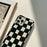 Luxury Black White Checkerboard Soft Phone Case For iPhone 14 13 12 11 Pro Max Mini X XR 7 8 Plus XS Big Checkers Case Cover Bumper Hard Back Shockproof Phone Case Girly Phone Cover With Luxury Design