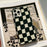 Luxury Black White Checkerboard Soft Phone Case For iPhone 14 13 12 11 Pro Max Mini X XR 7 8 Plus XS Big Checkers Case Cover Bumper Hard Back Shockproof Phone Case Girly Phone Cover With Luxury Design