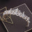 Luxury Elegant Crystal Pearl Bridal Crown Woman Tiaras Hair Jewelry Ornaments Hairwear Bride Headbands Wedding Hair Accessories Wedding Crown Hair Jewelry Bridal Hair Accessories Women Crown Rhinestones Crystal Tiaras Bride Queen Party Gift