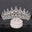 Luxury Rhinestone Crystal Crown Bride Tiaras And Crown Bridal Hair Jewelry Wedding Hair Accessories Bridal Crown For Wedding Luxury Rhinestone Crystal Crown Bridal Tiaras And Crowns Pageant Crown