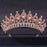 Luxury Rhinestone Crystal Crown Bride Tiaras And Crown Bridal Hair Jewelry Wedding Hair Accessories Bridal Crown For Wedding Luxury Rhinestone Crystal Crown Bridal Tiaras And Crowns Pageant Crown