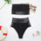 Luxury Women Black Bikini High Waist Swimwear Female 2 Pieces Set Swimsuit Bathing Suit Women Beach Women's High Waisted Bandage Bikini Set Two Piece Push Up Swimsuits