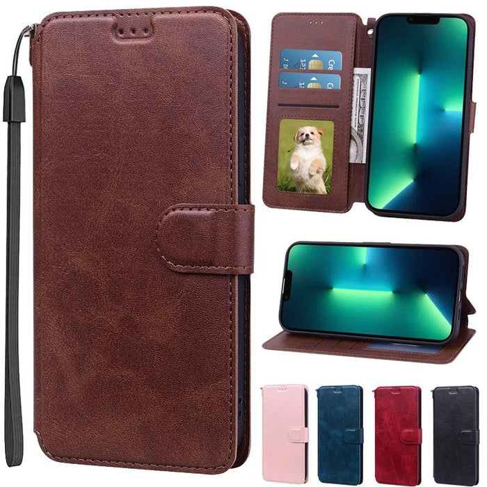 Magnetic Book Case For Xiaomi Redmi 10 10A 10C Case Wallet Leather Flip Phone Case For Xiaomi Redmi 10C 10A 10 Cover Magnetic Wrist Strap Flip Shockproof Leather Case for Xiaomi Redmi Note 10