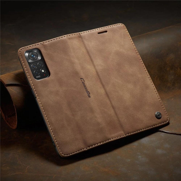 Matte Leather Case for Xiaomi Mi 9T CC9 10T 11T 12T Pro Lite 5G Redmi Note 8 9s 10 11 11S Pro Wallet Flip Cover Poco F3 M3 Pro  Women with Card Holder Kickstand Magnetic Leather Flip Case