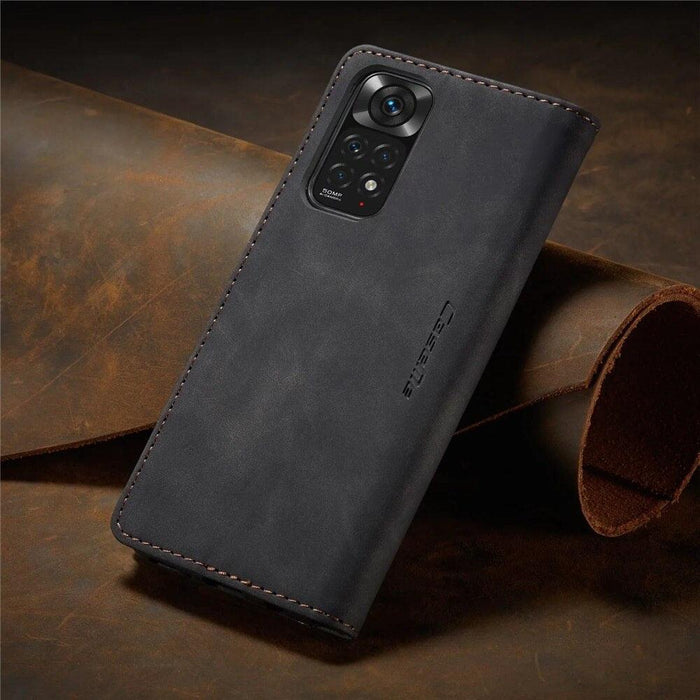 Matte Leather Case for Xiaomi Mi 9T CC9 10T 11T 12T Pro Lite 5G Redmi Note 8 9s 10 11 11S Pro Wallet Flip Cover Poco F3 M3 Pro  Women with Card Holder Kickstand Magnetic Leather Flip Case