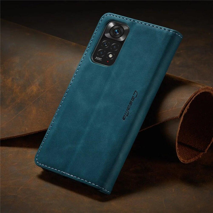 Matte Leather Case for Xiaomi Mi 9T CC9 10T 11T 12T Pro Lite 5G Redmi Note 8 9s 10 11 11S Pro Wallet Flip Cover Poco F3 M3 Pro  Women with Card Holder Kickstand Magnetic Leather Flip Case