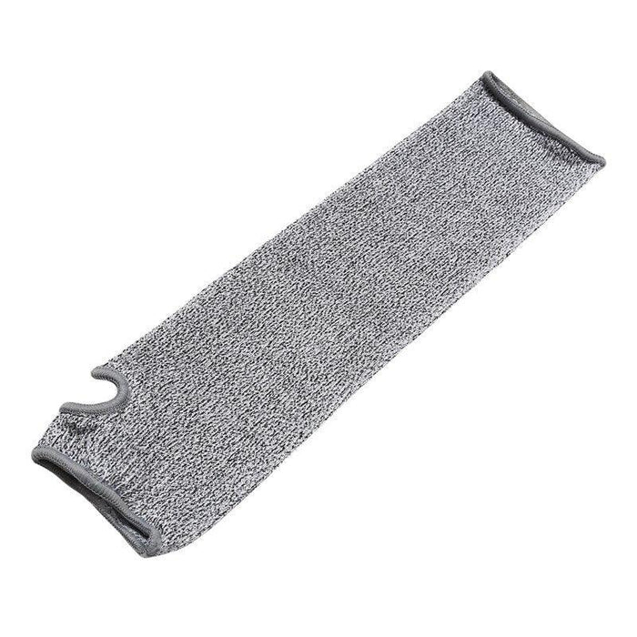 Men Grey Arm Sleeve Resistant Work Protection Fingerless Arm Sleeve Cover Arm Sleeves For Men And Women UV Protection Cooling Arm Sleeves Arm Guards With Thumb Slot