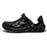 Men's Sandals Summer Hole Shoes Rubber Garden Shoes Black Beach Flat Sandals Beach Slippers Pool Water Sandals With Comfortable Arch Support Summer House Slippers Lightweight Sandals