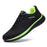 Men Sport Lightweight Running Sneakers Walking Casual Breathable Shoes Non-Slip Comfortable Black Fashion Men Casual Shoes Running Walking Sneakers