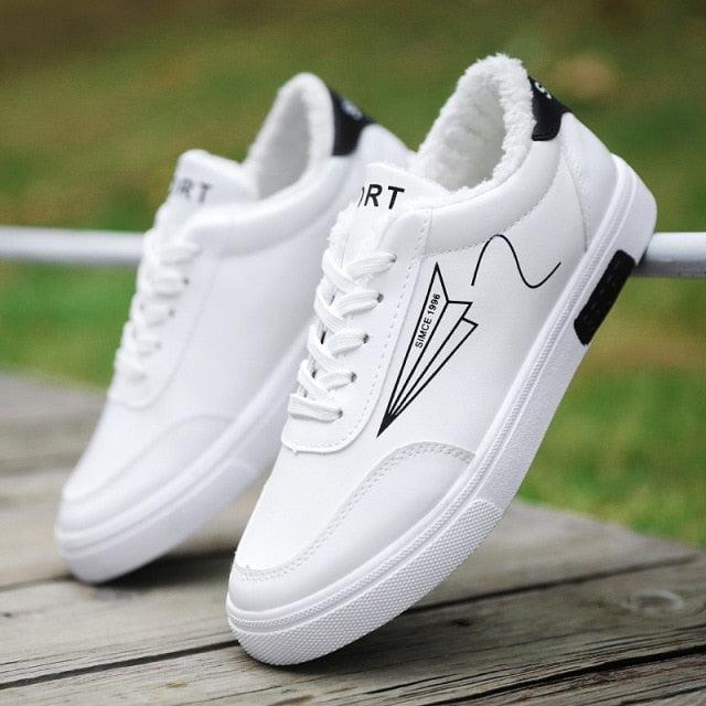 Mens Casual Shoes Winter Light Sports Shoes Men Tennis Sneaker Soft White Shoes Men's Casual Trend Lightweight Comfortable Sneakers Sport Design