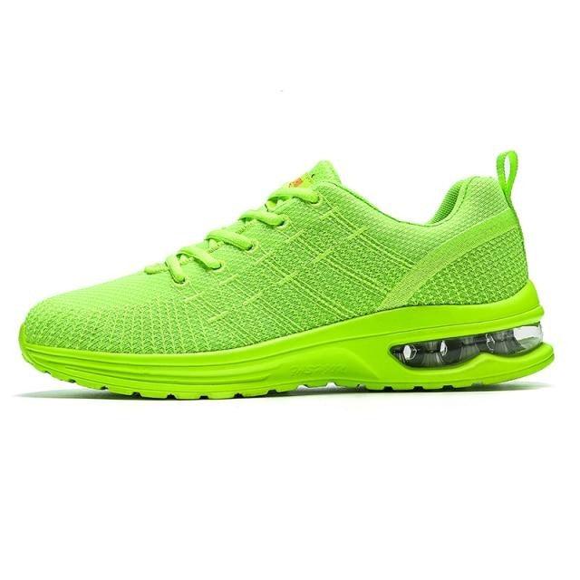 Mens Comfortables Breathable Fashion Casual Lightweight Running Air Cushion Wear-Resistant Gym Sneakers Jogging Walking Running Tennis Wokrout Sneakers