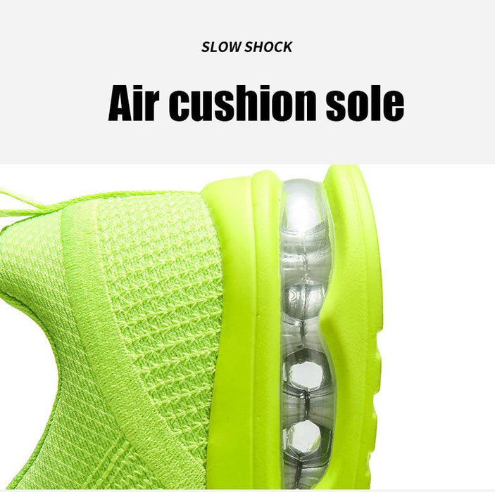 Mens Comfortables Breathable Fashion Casual Lightweight Running Air Cushion Wear-Resistant Gym Sneakers Jogging Walking Running Tennis Wokrout Sneakers