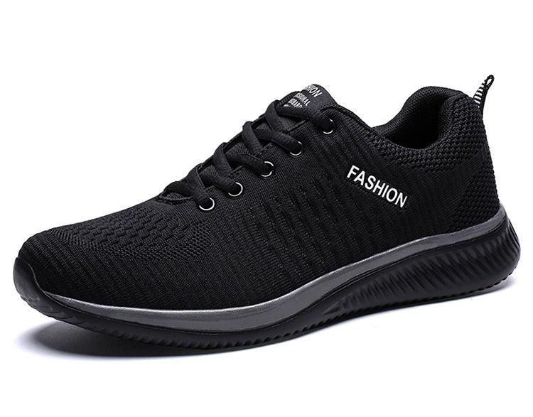 Mens Sport Running Sneakers Fashion Men Casual Shoes Breathable Shoes Walking Sneakers Men's Tennis Black Sneakers Trainers Mesh Flat Breathable Summer Walking Beach Mesh Design