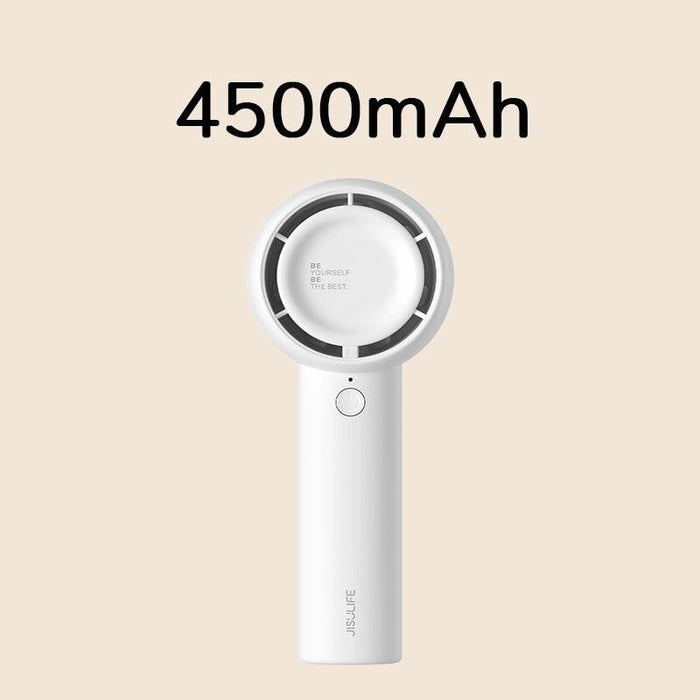 Mini Handheld Fan Unique Design Portable Fan Personal Hand Fan USB Rechargeable with Powerful Turbo Wind Mini Portable Fan with 18H Max Cooling Time USB Rechargeable Hand Fan